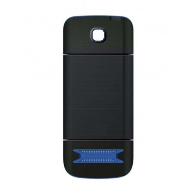 Back Panel Cover For Rage C241 Black Blue - Maxbhi.com