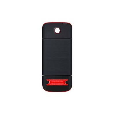 Back Panel Cover For Rage C241 Black Red - Maxbhi.com