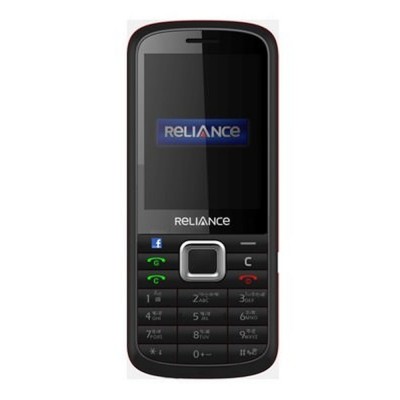 Back Panel Cover for Reliance D286 GSM CDMA - Black