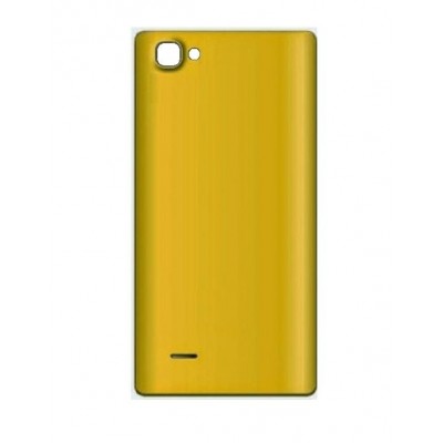 Back Panel Cover For Rage Rayon Yellow - Maxbhi.com