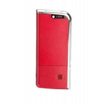 Back Panel Cover For Redd R6300 Black Red - Maxbhi.com