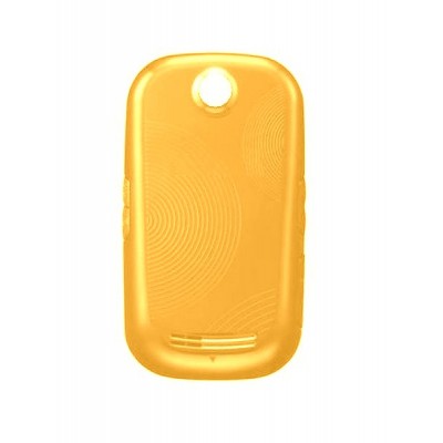 Back Panel Cover For Reliance Samsung Corby Yellow - Maxbhi.com