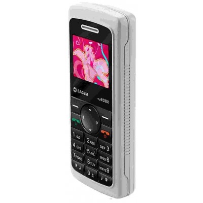 Back Panel Cover for Sagem my200x - Black