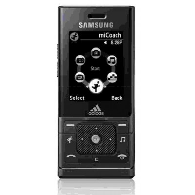 Back Panel Cover for Samsung Adidas miCoach phone - White