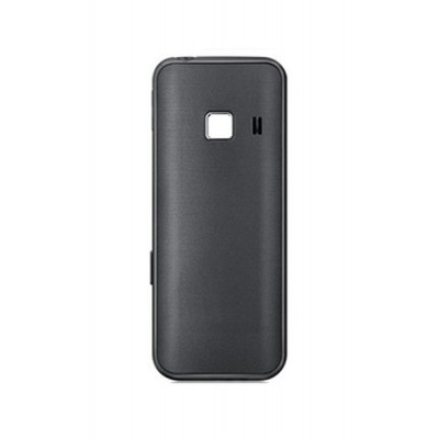 Back Panel Cover For Samsung C3322 La Fleur Black - Maxbhi.com