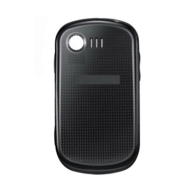 Back Panel Cover For Samsung C3510 Corby Pop Black - Maxbhi.com