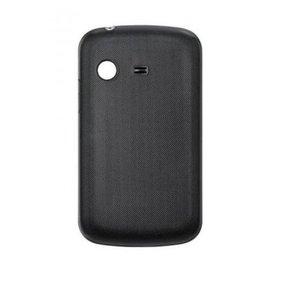 Back Panel Cover For Samsung Chat 222 Plus Black - Maxbhi.com