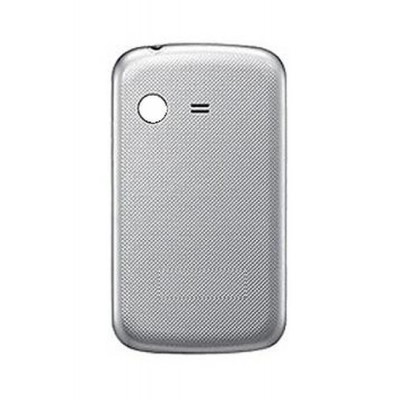 Back Panel Cover For Samsung Chat 222 Silver - Maxbhi.com