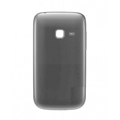 Back Panel Cover For Samsung Chat 357 Grey - Maxbhi.com