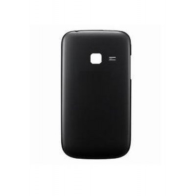 Back Panel Cover For Samsung Chat S3570 Black - Maxbhi.com