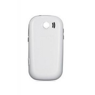 Back Panel Cover For Samsung Corby Colours S3653ik White - Maxbhi.com