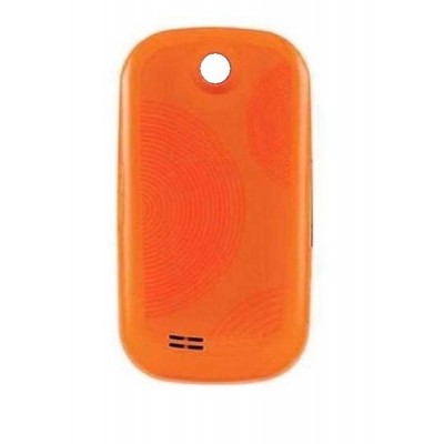 Back Panel Cover For Samsung Corby Tv F339 Orange - Maxbhi.com
