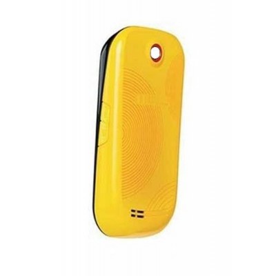 Back Panel Cover For Samsung Corby Tv F339 Yellow - Maxbhi.com