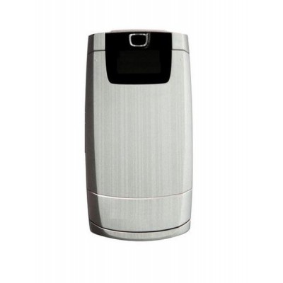 Back Panel Cover For Samsung D830 Red Silver - Maxbhi.com