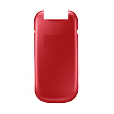 Back Panel Cover For Samsung E1272 Red - Maxbhi.com