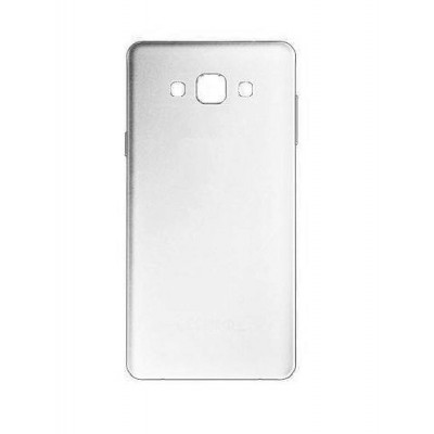 Back Panel Cover For Samsung Galaxy A7 Sma700 With Dual Sim Silver - Maxbhi.com