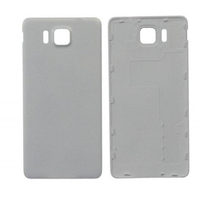 Back Panel Cover For Samsung Galaxy Alfa White - Maxbhi Com