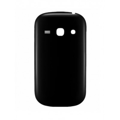 Back Panel Cover For Samsung Galaxy Fame S6810 Black - Maxbhi.com