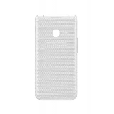 Back Panel Cover For Samsung Galaxy Folder White - Maxbhi.com