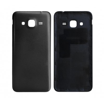 Back Panel Cover For Samsung Galaxy J3 2016 Black - Maxbhi Com