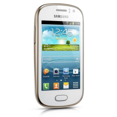 Back Panel Cover for Samsung Gt C6810 Galaxy Fame - Black