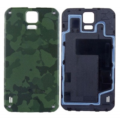 Back Panel Cover For Samsung Galaxy S5 Active Smg870a Green - Maxbhi Com