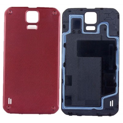 Back Panel Cover For Samsung Galaxy S5 Active Smg870a Red - Maxbhi Com