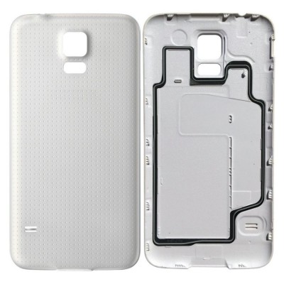 Back Panel Cover For Samsung Galaxy S5 Duos Smg900fd White - Maxbhi Com