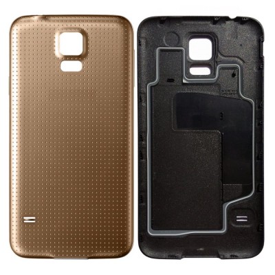 Back Panel Cover For Samsung Galaxy S5 Duosgold - Maxbhi Com