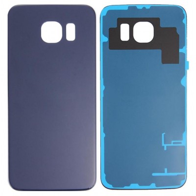 Back Panel Cover For Samsung Galaxy S6 Duos Black - Maxbhi Com