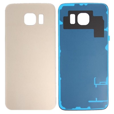 Back Panel Cover For Samsung Galaxy S6 Duos Gold - Maxbhi Com