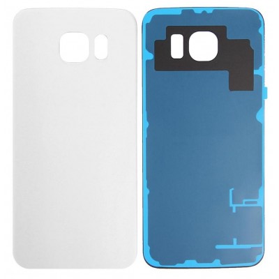 Back Panel Cover For Samsung Galaxy S6 Duos White - Maxbhi Com
