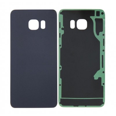 Back Panel Cover For Samsung Galaxy S6 Edge Black - Maxbhi Com
