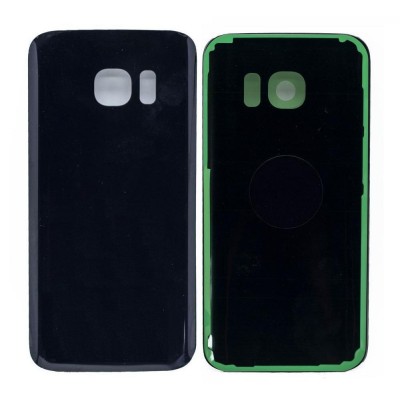 Back Panel Cover For Samsung Galaxy S7 Black - Maxbhi Com