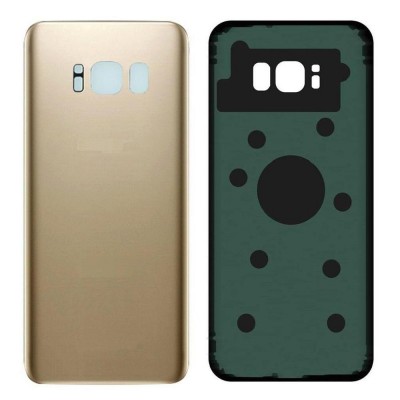 Back Panel Cover For Samsung Galaxy S8 Gold - Maxbhi Com