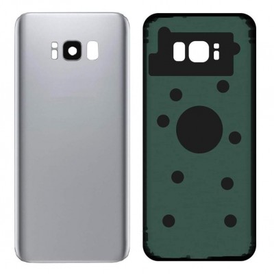Back Panel Cover For Samsung Galaxy S8 Silver - Maxbhi Com