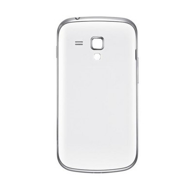 Back Panel Cover For Samsung Galaxy Trend Plus S7580 With Single Sim White - Maxbhi.com