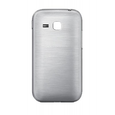 Back Panel Cover For Samsung Gtc3310 Champ Deluxe Silver - Maxbhi.com
