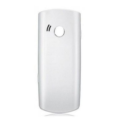 Back Panel Cover For Samsung Guru Dual 35 White - Maxbhi.com