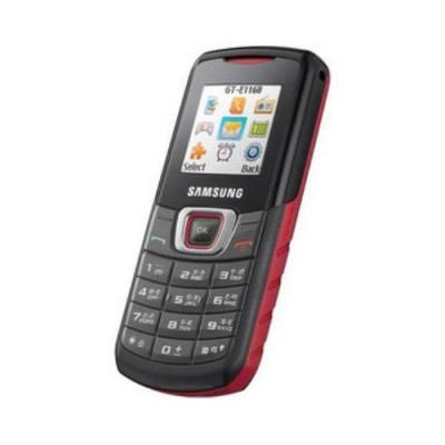 Back Panel Cover For Samsung Guru E1160i Black Red - Maxbhi.com