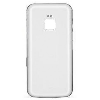 Back Panel Cover For Samsung M2710 Beat Twist White - Maxbhi Com