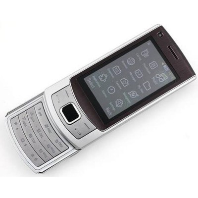 Back Panel Cover for Samsung S7350 Ultra s - Black