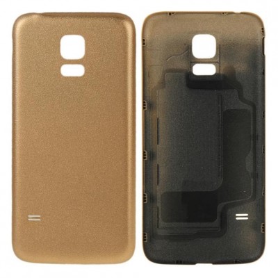 Back Panel Cover For Samsung Galaxy S5 Mini G800f Gold - Maxbhi Com