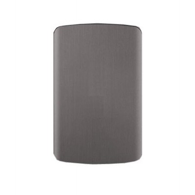 Back Panel Cover For Samsung Wave 2 Black - Maxbhi.com