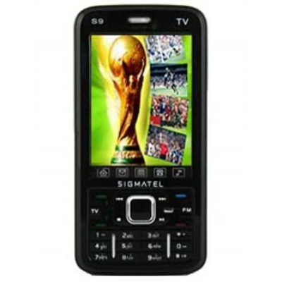 Back Panel Cover for Sigmatel S9 - Black