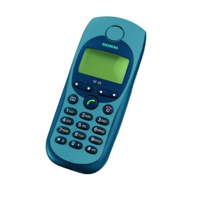 Back Panel Cover For Siemens M35i Half Pipe Blue - Maxbhi.com