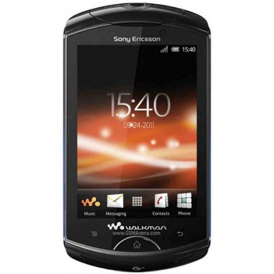 Back Panel Cover for Sony Ericsson WT18i - Black