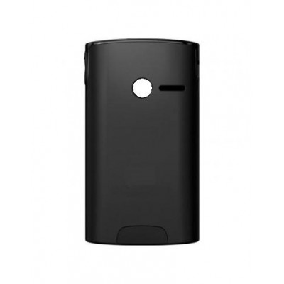 Back Panel Cover For Sony Ericsson W150 Teacake Black - Maxbhi.com