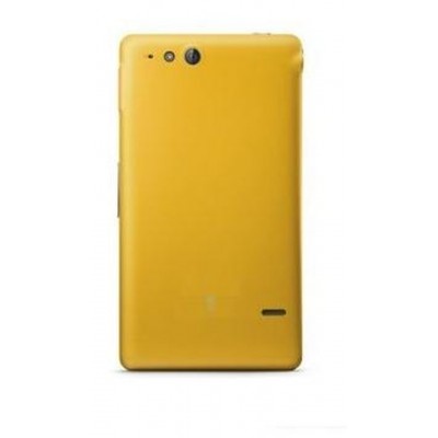 Back Panel Cover for Sony Xperia GO ST27a - Yellow