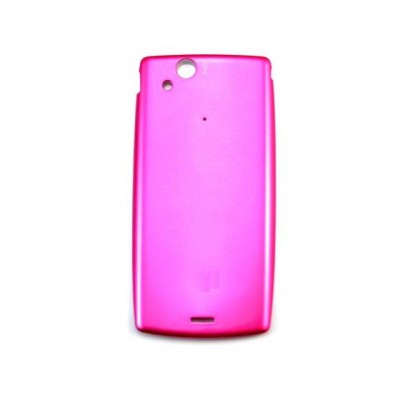 Back Panel Cover For Sony Ericsson Xperia Arc S Lt18i Pink - Maxbhi.com